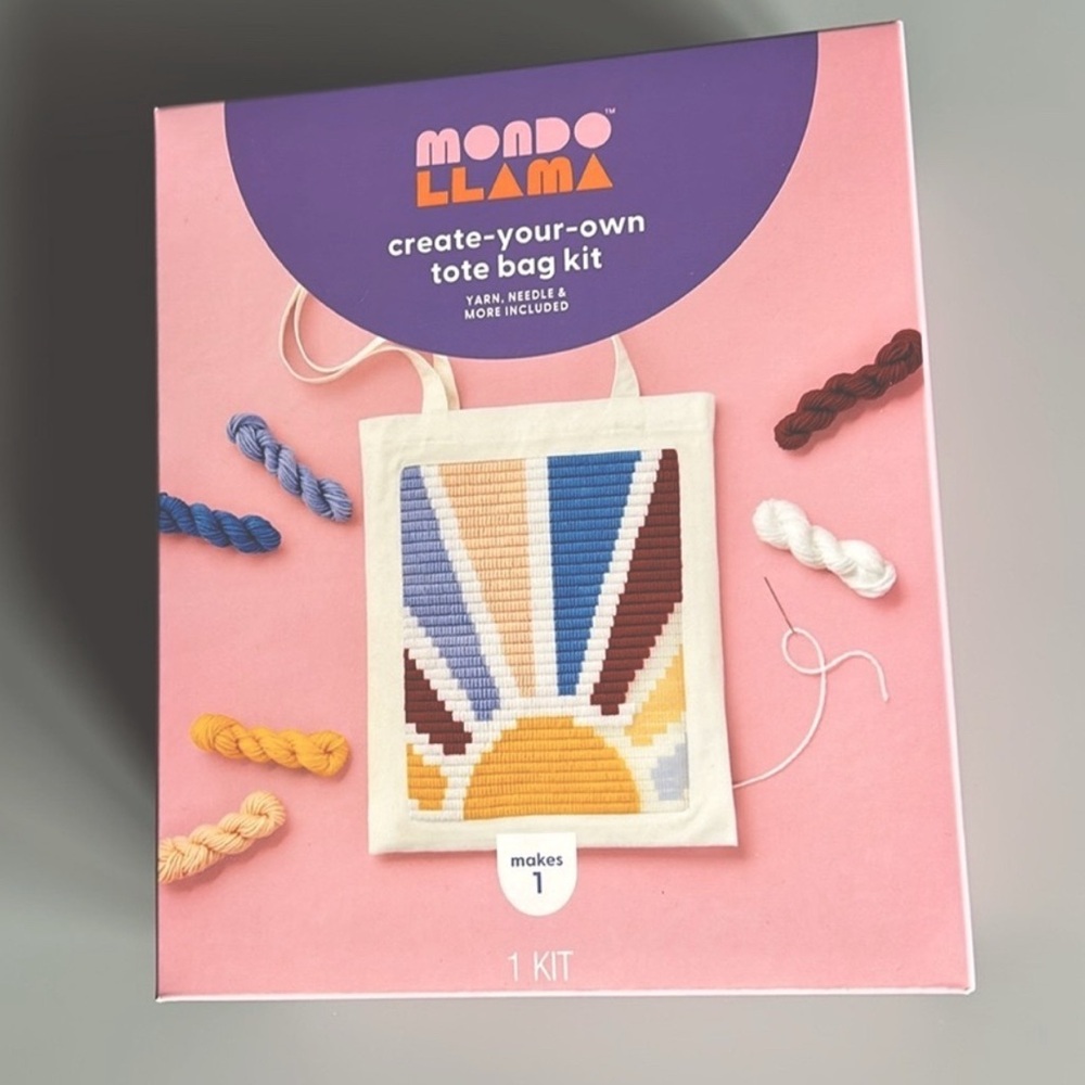 NEW Tote Bag Kit - Create Your Own Boho Sun by Mondo Llama for Target